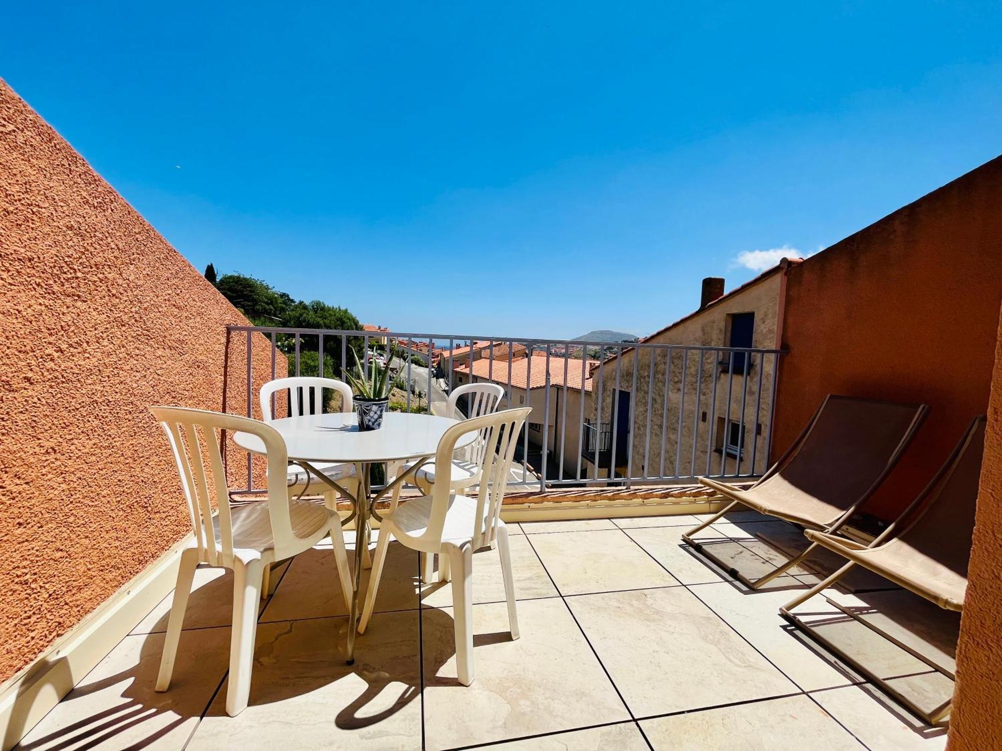 Appartement Collioure, Grande Terrasse Et Parking エクステリア 写真